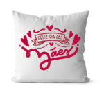 Almofada Personalizada "Feliz Dia das Mães" - Presente Criativo e Confortável