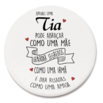 Íman de Cerâmica "A Melhor Tia" - O Mimo que ela merece