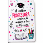 Caderno A5 Personalizado – "A Melhor Professora"