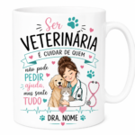 Caneca Personalizada Veterinária