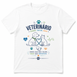 T-shirt Personalizada Veterinário e Veterinária - "Vozes Que Não Falam"
