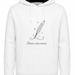 Sweatshirt Hoodie Personalizada Pena - "Deixa a Tua Marca"