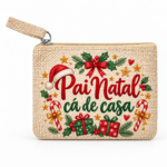 Pai Natal cá de casa