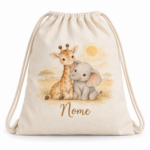 Safari – Girafa e Elefante